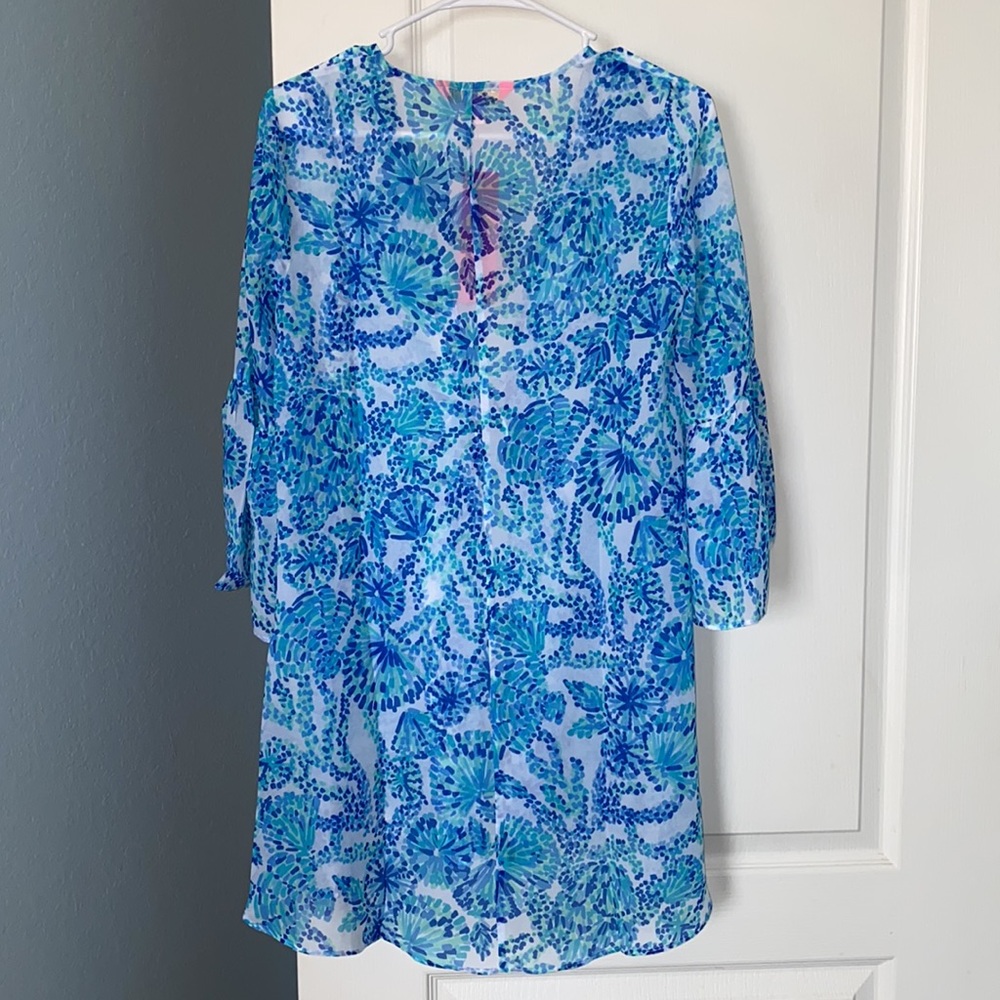Lilly Pulitzer Motley Printed Coverup - Picture 8 of 14